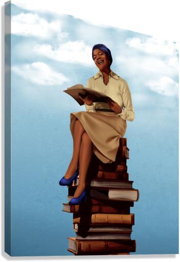 Phenomenal Woman  - Maya Angelou Canvas Print