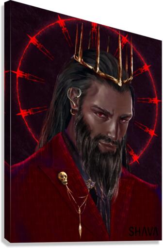 Im So Devilish - Hades Canvas Print