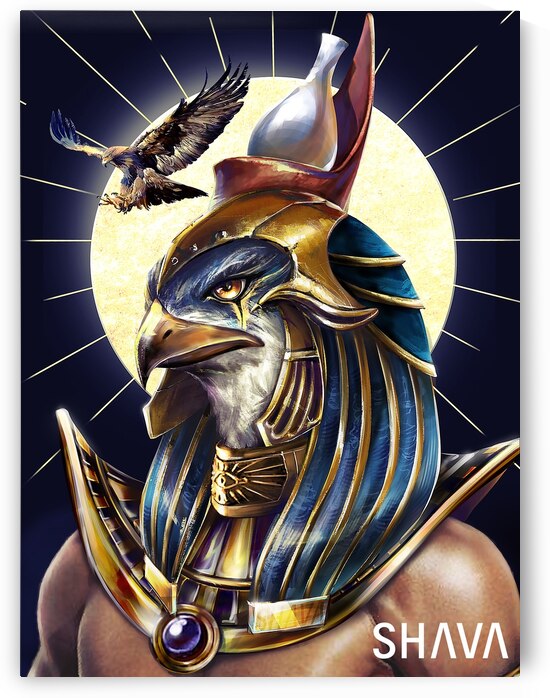 God of Healing and Protection - Horus  by SHAVA