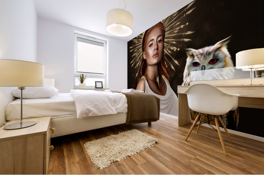 ATHENA I AM Mural print