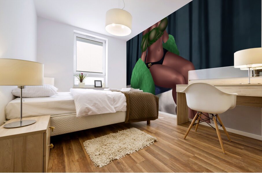 Pretty Little Leprechaun -   Lawanda Page Mural print