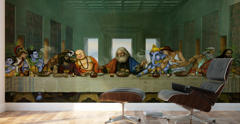 THE LAST  FIRST SUPPER Wall Murals
