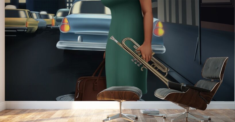 All of Me - Billie Holiday  Wall Murals