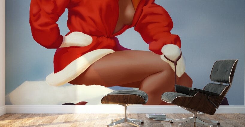 Waiting for Santa  Wall Murals