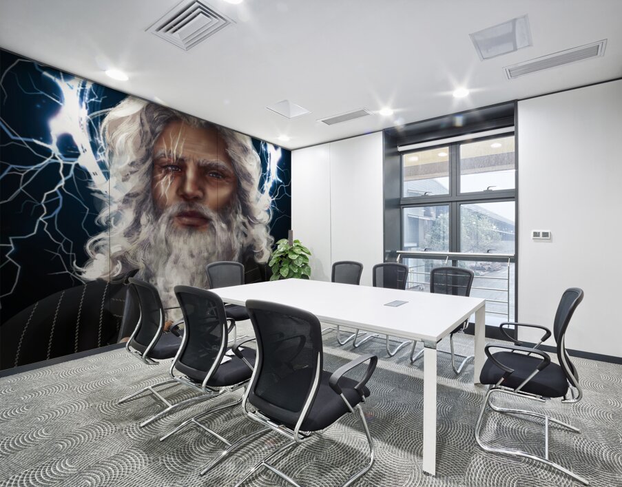 The Most Interesting Man In The World - Zeus  Wall Printing