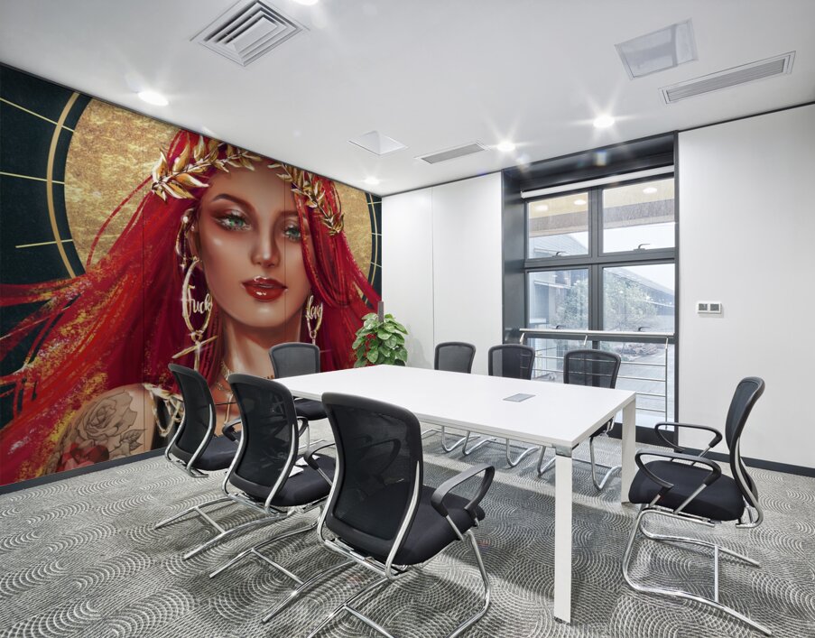 Fuck Love - Aphrodite  Wall Printing