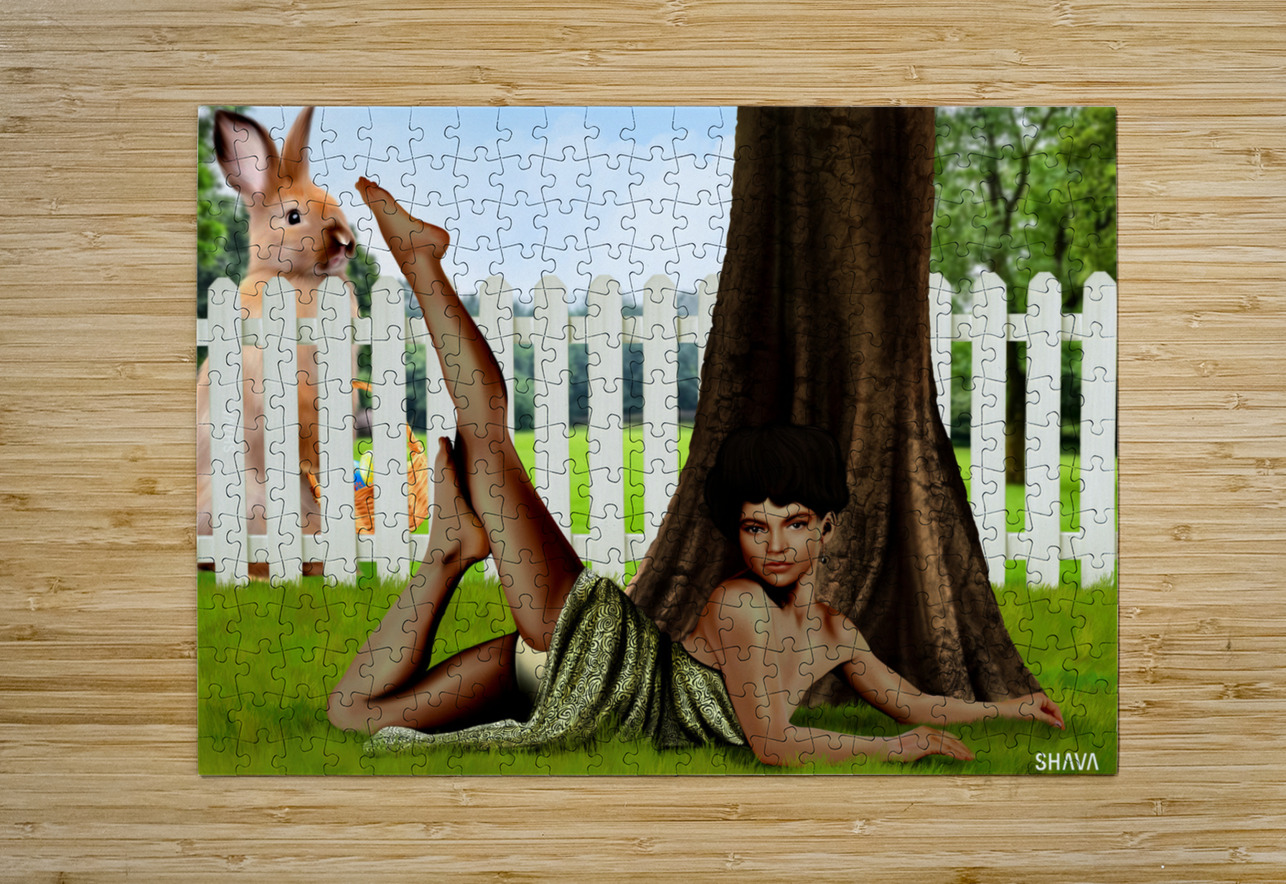 I Am Beautiful - Eartha Kitt SHAVA Puzzle printing