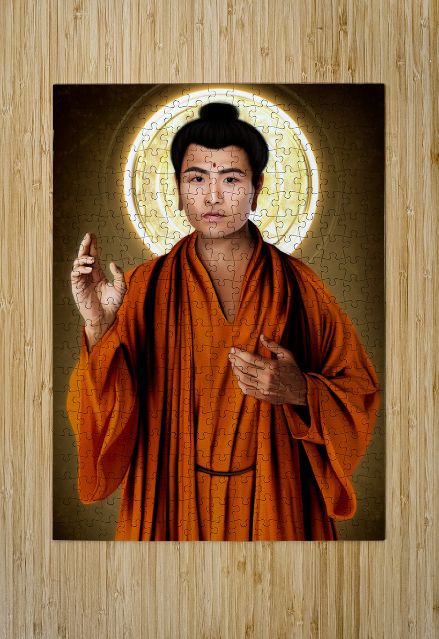 Blessings Be - Buddha SHAVA Puzzle printing