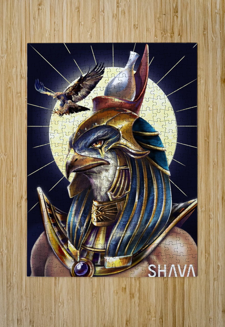 God of Healing and Protection - Horus  SHAVA Puzzle printing