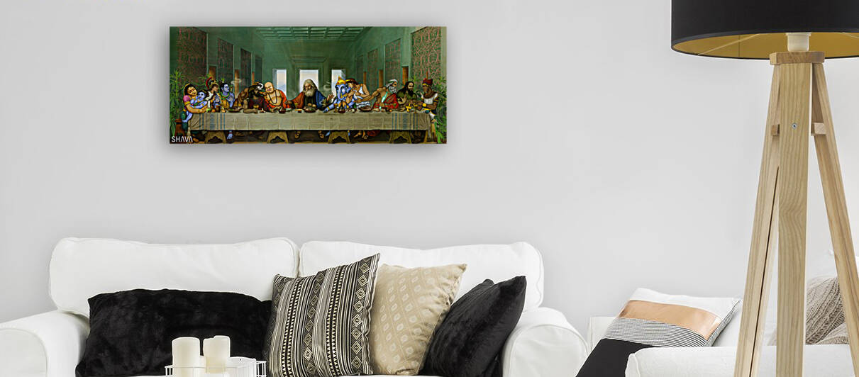 THE LAST  FIRST SUPPER by SHAVA