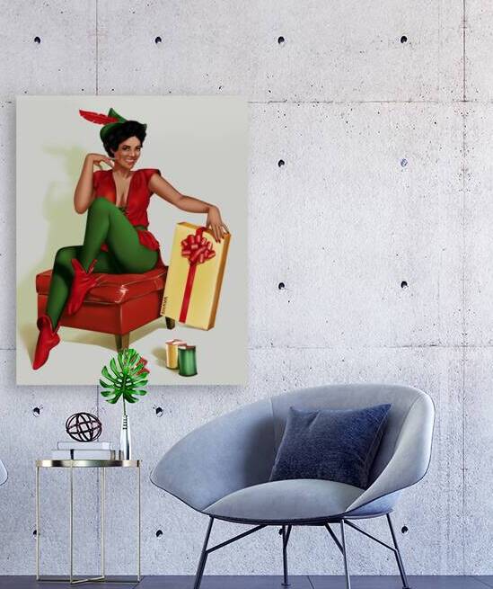 Santas Helper - Dorothy Dandridge by SHAVA